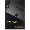 Samsung 870 QVO 1TB SATA 2.5" Internal Solid State Drive (SSD) (MZ-77Q1T0BW)