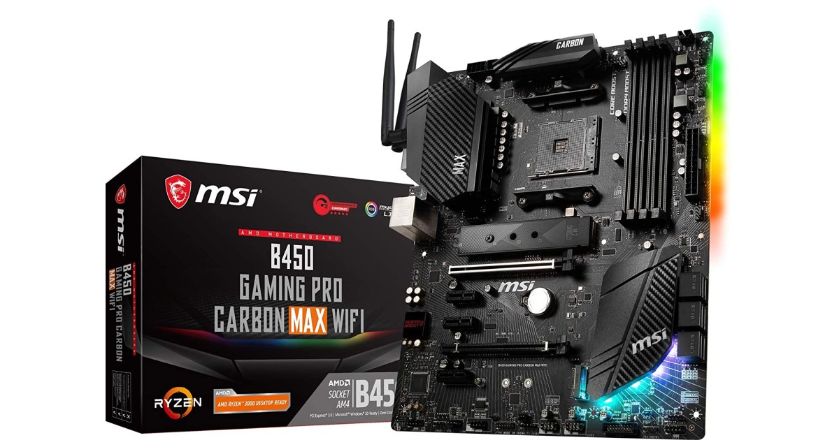 Msi B450 Gaming pro carbon max wi-fi amd motherboard amd ryzen