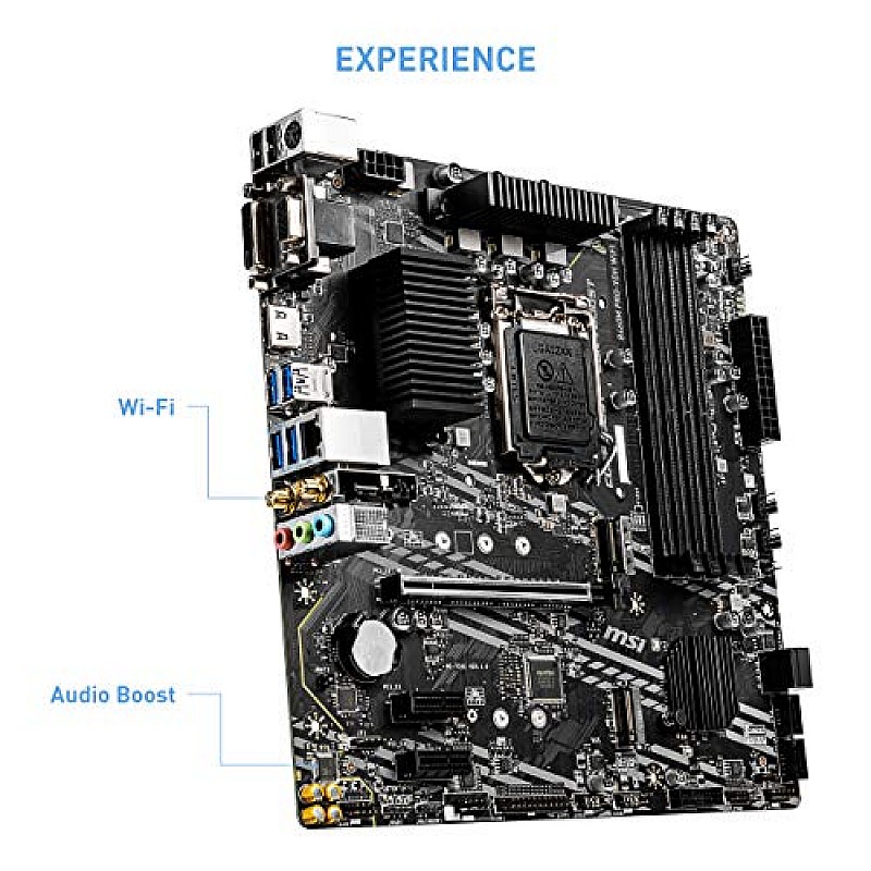 Msi b460m pro-vdh wifi  matx gaming motherboard