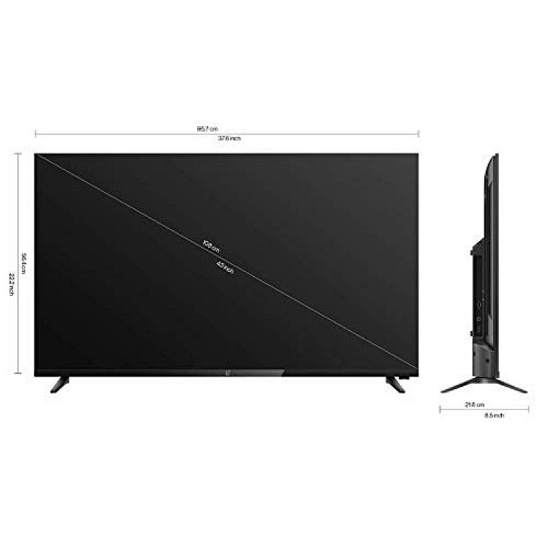 OnePlus 80 cm (32 inches) Y Series HD Ready LED Smart Android TV 32Y1 (Black) (2020 Model)-