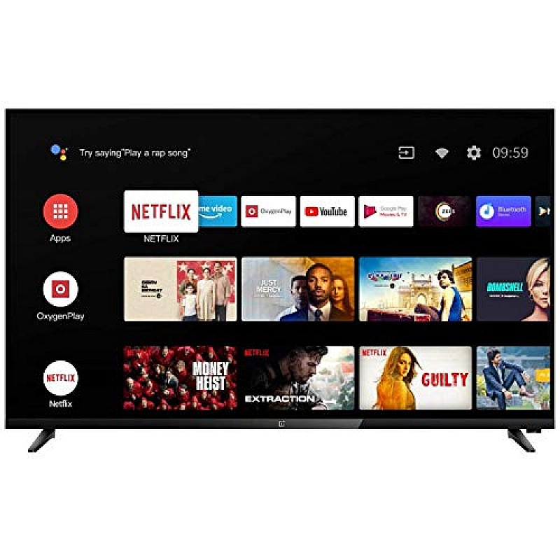 OnePlus 80 cm (32 inches) Y Series HD Ready LED Smart Android TV 32Y1 (Black) (2020 Model)-