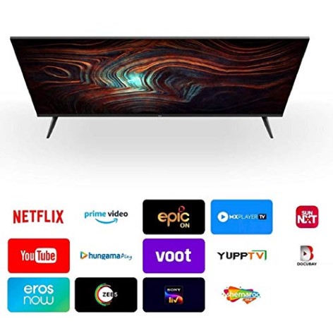 OnePlus 80 cm (32 inches) Y Series HD Ready LED Smart Android TV 32Y1 (Black) (2020 Model)- OnePlus 80 cm (32 inches) Y Series HD Ready LED Smart Android TV 32Y1 (Black) (2020 Model)-