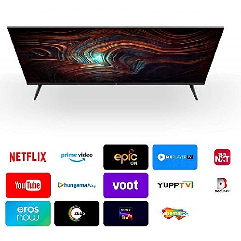 OnePlus 80 cm (32 inches) Y Series HD Ready LED Smart Android TV 32Y1 (Black) (2020 Model)-