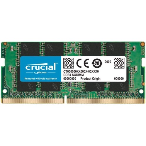 Crucial RAM 8GB DDR4 2666 MHz CL19 Laptop Memory CT8G4SFRA266 Crucial RAM 8GB DDR4 2666 MHz CL19 Laptop Memory CT8G4SFRA266