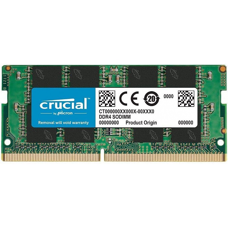 Crucial RAM 8GB DDR4 2666 MHz CL19 Laptop Memory CT8G4SFRA266