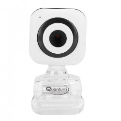 Quantum QHM495B 360 Degree Rotation PC HD Camera, with Built-in Microphone.