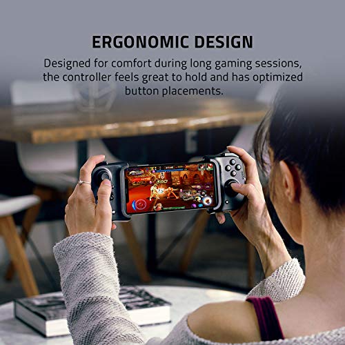 Razer Kishi - Wireless Gaming Controller for iPhone – Black - RZ06-03360100-R3M1 Razer Kishi - Wireless Gaming Controller for iPhone – Black - RZ06-03360100-R3M1