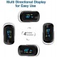 Pulse Oximeter - Oxygen Monitor Fingertip - Blood Oxygen Saturation Monitor with OLED display