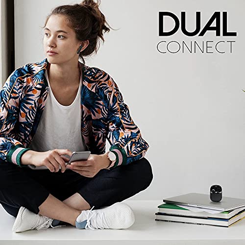 JBL Tune 225TWS by Harman True Wireless in-Ear Headphones with 25 Hours Playtime, Dual Connect, & Bluetooth 5.0 (Black) JBL Tune 225TWS by Harman True Wireless in-Ear Headphones with 25 Hours Playtime, Dual Connect, & Bluetooth 5.0 (Black)