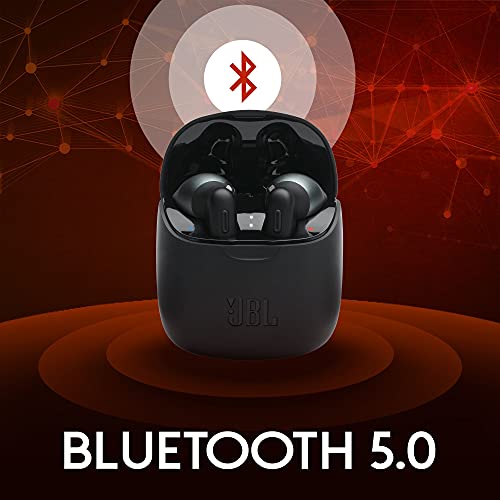 JBL Tune 225TWS by Harman True Wireless in-Ear Headphones with 25 Hours Playtime, Dual Connect, & Bluetooth 5.0 (Black) JBL Tune 225TWS by Harman True Wireless in-Ear Headphones with 25 Hours Playtime, Dual Connect, & Bluetooth 5.0 (Black)