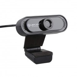 Lapcare Lapcam HD 720P Webcam with Noise Isolated Microphone & Computer HD Streaming Webcam for PC Desktop 