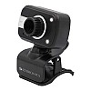 Zebronics Zeb-Crystal Clear Web Camera with 3P Lens Built-in Microphone Black