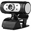 Zebronics Zeb Ultimate Pro Full HD 1080p 30fps Webcam with 5P Lens (Black)