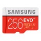 Samsung EVO Plus 256GB microSDXC UHS-I U3 100MB/s Full HD & 4K UHD Memory Card with Adapter (MB-MC256HA)