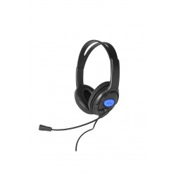 LAPCARE Stereo Headset LWS-004 Headphone with Flexible Mic for PC Mobiles Play Station Xbox Tablets  