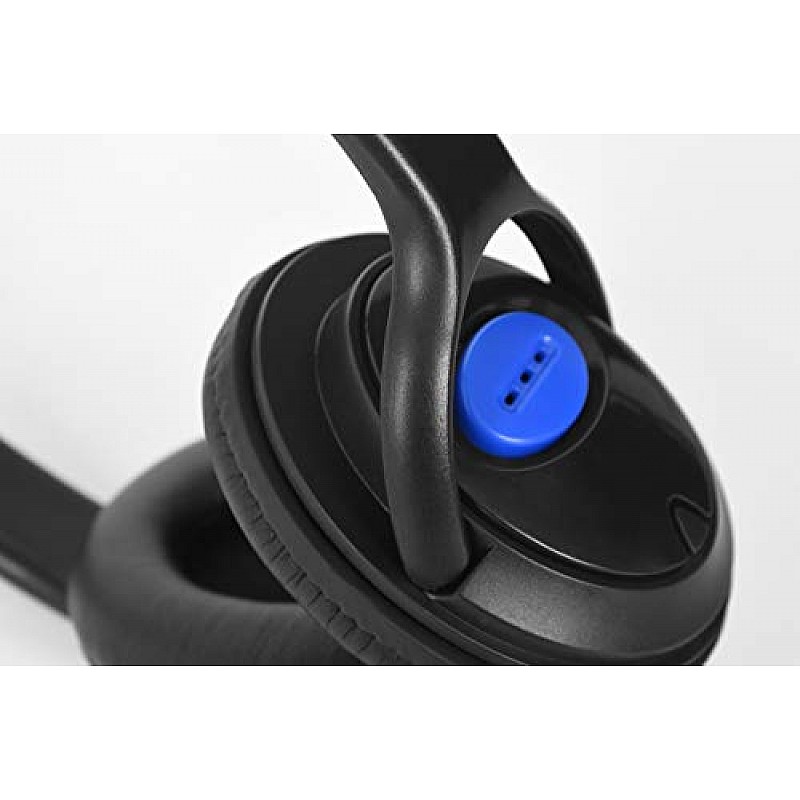 LAPCARE Stereo Headset LWS-004 Headphone with Flexible Mic for PC Mobiles Play Station Xbox Tablets  