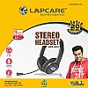 LAPCARE Stereo Headset LWS-004 Headphone with Flexible Mic for PC Mobiles Play Station Xbox Tablets  