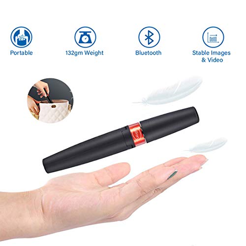 pTron Glam Plus Bluetooth Extendable Selfie Stick with Tripod Stand, Wireless Remote (Black & Red) pTron Glam Plus Bluetooth Extendable Selfie Stick with Tripod Stand, Wireless Remote (Black & Red)