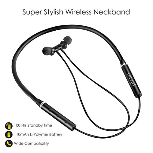 pTron Tangent Plus Magnetic in-Ear Wireless Bluetooth 5.0 Headphones, 15hrs Playback pTron Tangent Plus Magnetic in-Ear Wireless Bluetooth 5.0 Headphones, 15hrs Playback