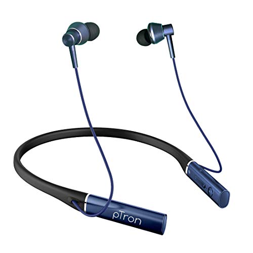pTron Tangent Plus Magnetic in-Ear Wireless Bluetooth 5.0 Headphones, 15hrs Playback pTron Tangent Plus Magnetic in-Ear Wireless Bluetooth 5.0 Headphones, 15hrs Playback
