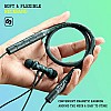 pTron Tangent Plus Magnetic in-Ear Wireless Bluetooth 5.0 Headphones, 15hrs Playback 