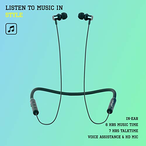 pTron Tangent Plus Magnetic in-Ear Wireless Bluetooth 5.0 Headphones, 15hrs Playback pTron Tangent Plus Magnetic in-Ear Wireless Bluetooth 5.0 Headphones, 15hrs Playback