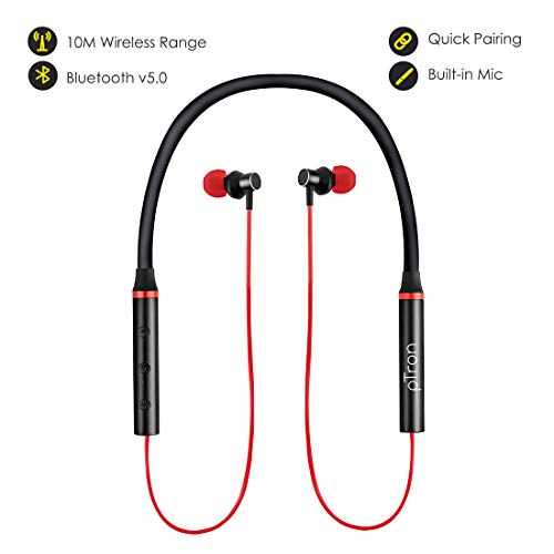 pTron Tangent Plus Magnetic in-Ear Wireless Bluetooth 5.0 Headphones, 15hrs Playback pTron Tangent Plus Magnetic in-Ear Wireless Bluetooth 5.0 Headphones, 15hrs Playback