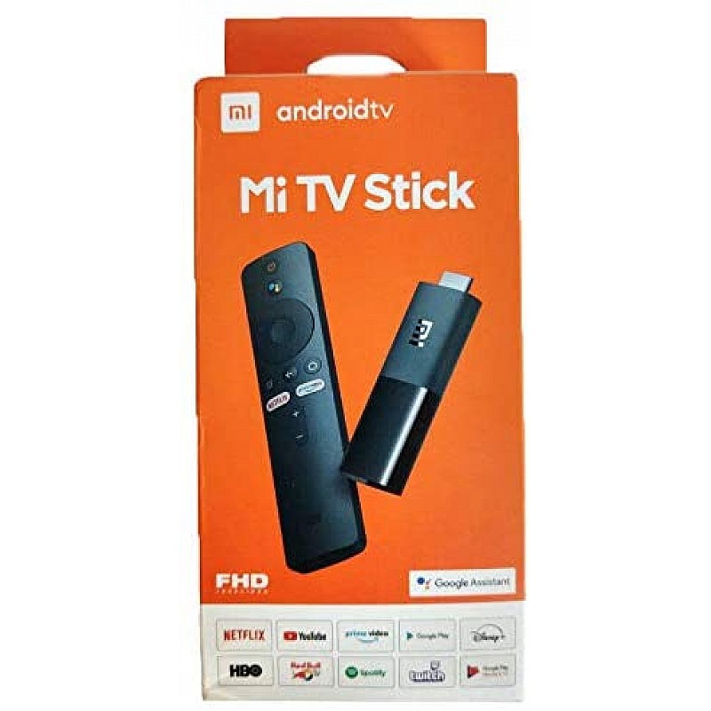 Xiaomi Mi TV Stick with Voice Remote - 1080P HD Streaming Media Player Cast, Powered by Android TV 9.0