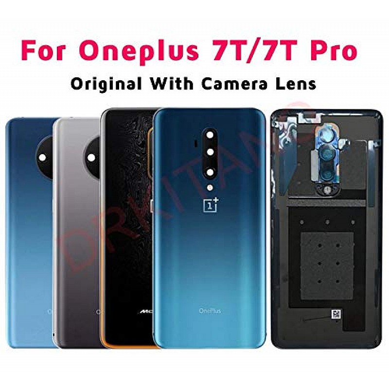 oneplus 7t Back Panel (blue)-