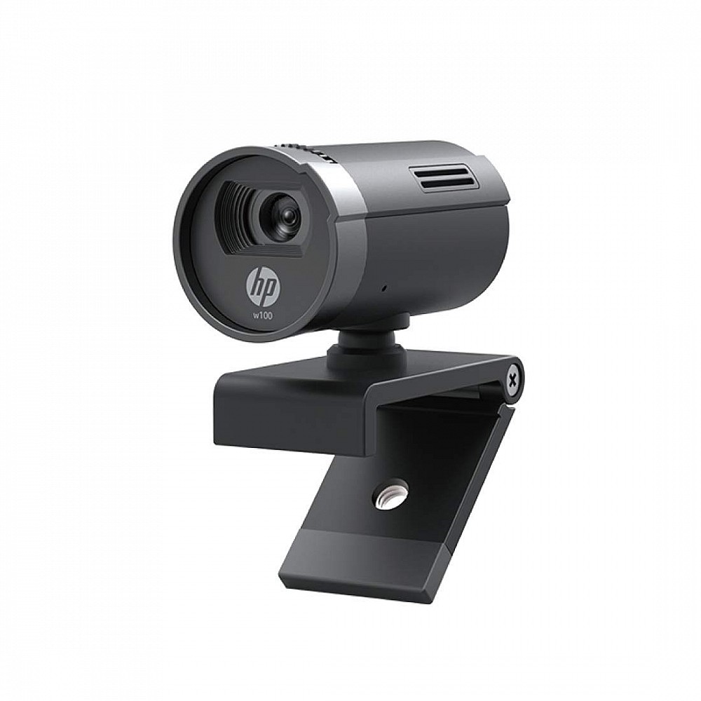 Buy HP w100 480p/30 Fps Webcam Built-in Mic Plug and Play at lowest