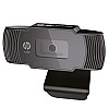 HP w200 HD 720p/30 Fps Webcam, Built-in Mic, Plug and Play, Wide-Angle View for Video Calling, Skype, Zoom, Microsoft Teams