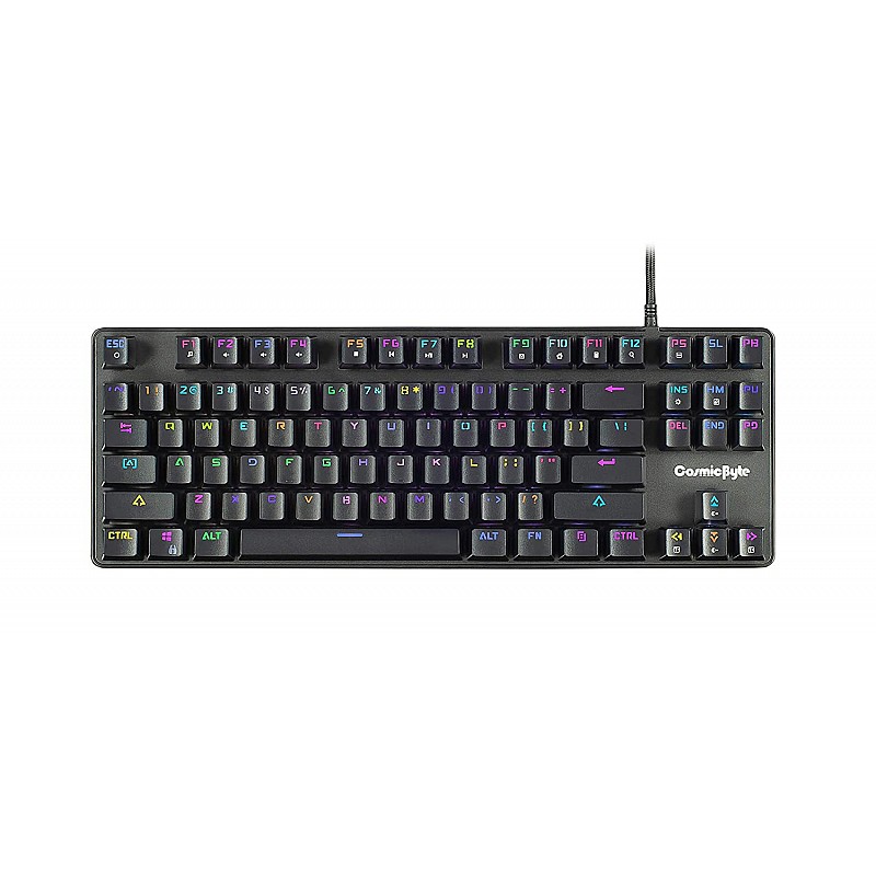 Cosmic Byte CB-GK-16 Firefly Per-Key RGB Ten-Keyless Mechanical Keyboard with Outemu Blue Switch