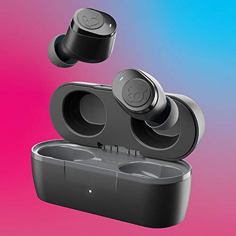 Skullcandy Jib True Wireless (TWS) Earbuds with 22 Hours Total Battery Black