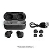 Skullcandy Jib True Wireless (TWS) Earbuds with 22 Hours Total Battery Black