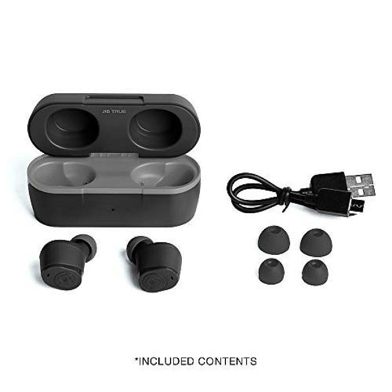 Skullcandy Jib True Wireless (TWS) Earbuds with 22 Hours Total Battery Black