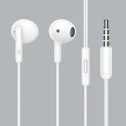 Realme Buds Classic Wired Earphones with HD Microphone White