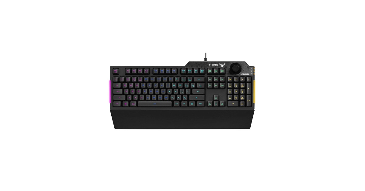 ASUS Membrane Gaming Keyboard for PC - TUF K1