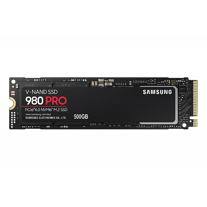 Samsung 980 PRO 500GB Up to 6,900 MB/s PCIe 4.0 NVMe M.2 (2280) Internal Solid State Drive 