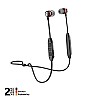 Sennheiser CX 120BT Wireless Bluetooth in Ear Neckband Headphone with Mic Black