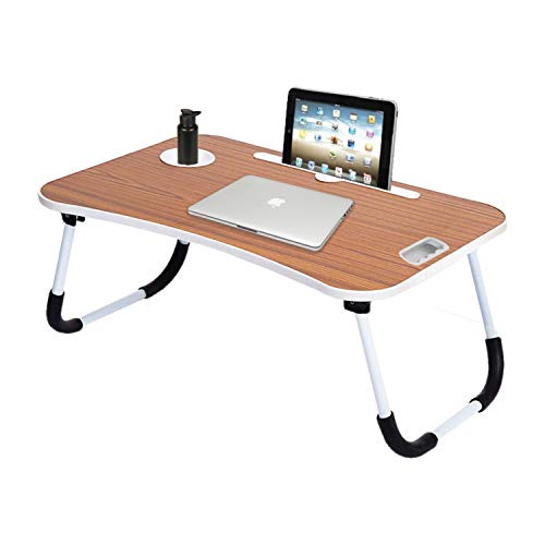 Callas Multipurpose Foldable Laptop Table with Cup Holder, Study Table, Bed Table, Breakfast Table, Foldable and Portable Callas Multipurpose Foldable Laptop Table with Cup Holder, Study Table, Bed Table, Breakfast Table, Foldable and Portable