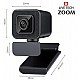 Live Tech Zoom Webcam Widescreen Video Calling, Light Correction, Noise-Reducing Mic, for Skype, FaceTime, Hangouts, WebEx