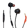 JBL Quantum 50 by Harman Wired in-Ear Gaming Headphone with Twist Lock Technology (Black)