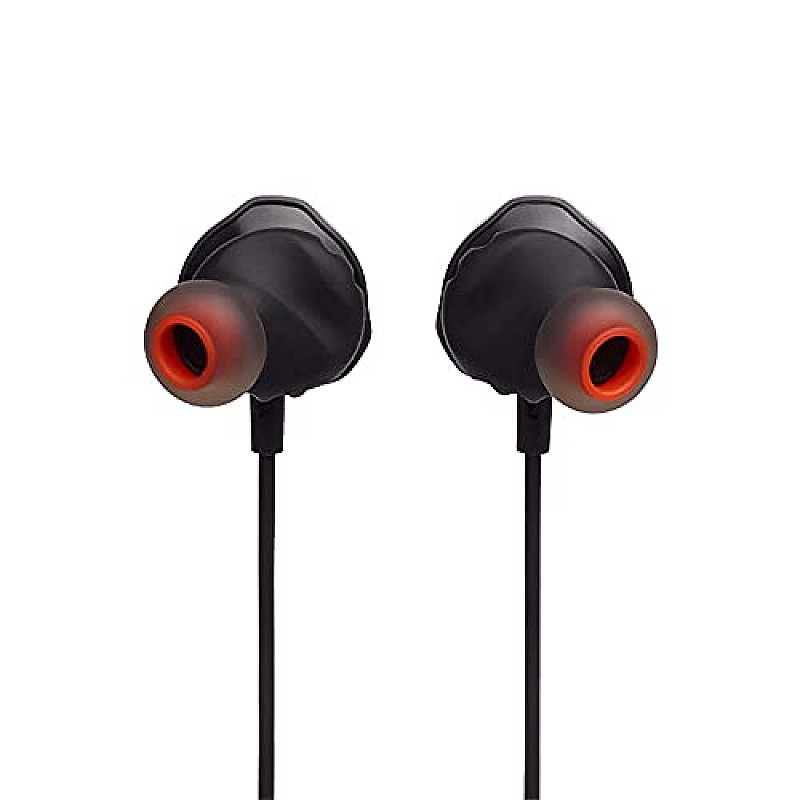 JBL Quantum 50 by Harman Wired in-Ear Gaming Headphone with Twist Lock Technology (Black)