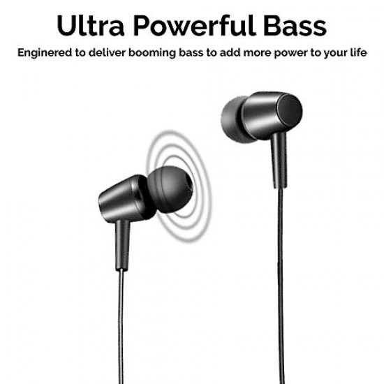 TAGG BassBuds Bluetooth Neckband Earphone|| 24 Hours of Playtime Monstrous Battery|| Ultra Deep Bass