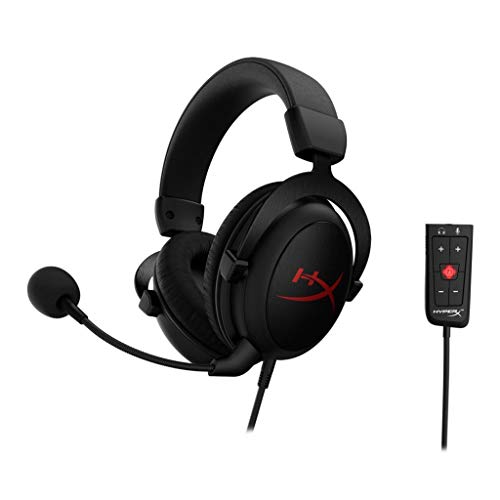HyperX Cloud Core with 7.1 Wired Gaming Headset for PC PS4 Xbox One Nintendo Switch Black HyperX Cloud Core with 7.1 Wired Gaming Headset for PC PS4 Xbox One Nintendo Switch Black