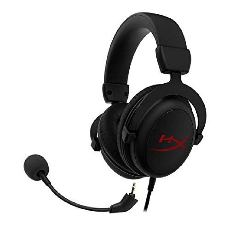 HyperX Cloud Core with 7.1 Wired Gaming Headset for PC PS4 Xbox One Nintendo Switch Black