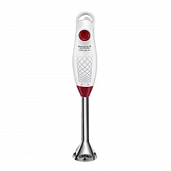 Maharaja Whiteline HB-124 Hand Blender, 175W (White, 1 Jar)