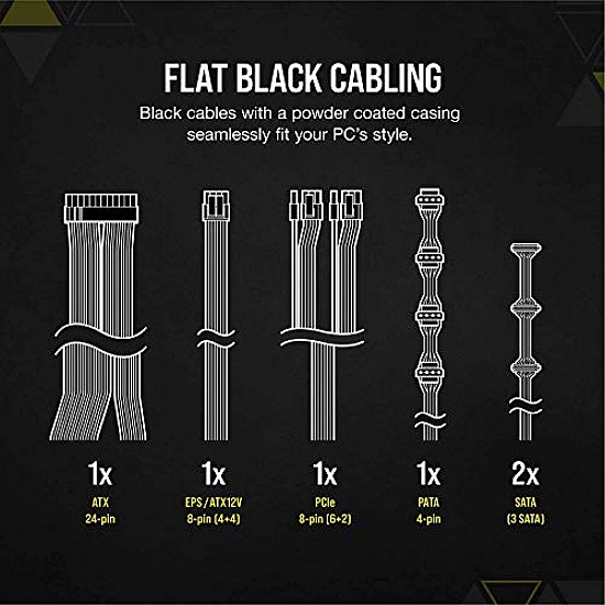 Corsair VS Series VS500 80 Plus Certified Non-Modular ATX Power Supply