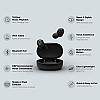 Redmi Earbuds 2C in-Ear Truly Wireless Earphones with Environment Noise Cancellation BLACK 