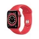 New Apple Watch Series 6 (GPS, 40mm) - Product (RED) - Aluminium Case with Product (RED) - Sport Band